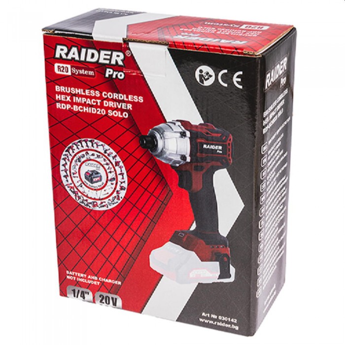 Șurubelniță de impact Raider RDP-BCHID20 Solo – Șurubelnițe