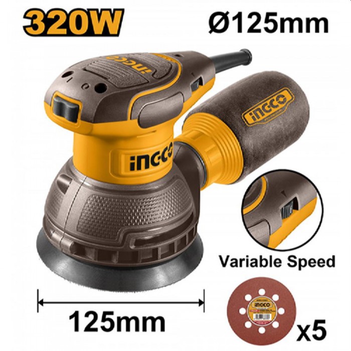 Polizor excentric Ingco RS3216 – Polizoare și rindeloase