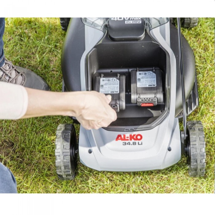 Газонокосилка на аккумуляторе AL-KO 34.8Li Easy Flex (113540) – Триммеры и газонокосилки