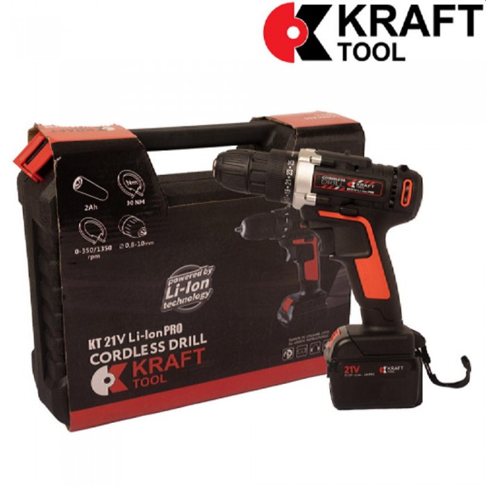 Șurubelniță fără fir KraftTool KT21V PRO – Șurubelnițe