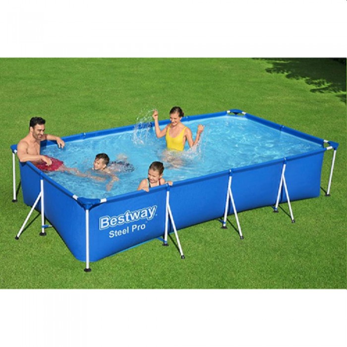 Piscină Bestway Metal Steel Pro 56424BW cu cadru – Piscine