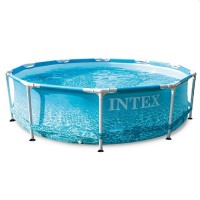 Бассейн с каркасом Intex Beachside 28206