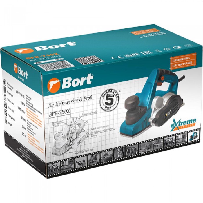 Rindea electrică Bort BFB-750X – Polizoare și rindeloase