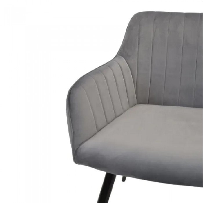 Fotoliu decorativ DC-1936 Iris Gray – Scaune