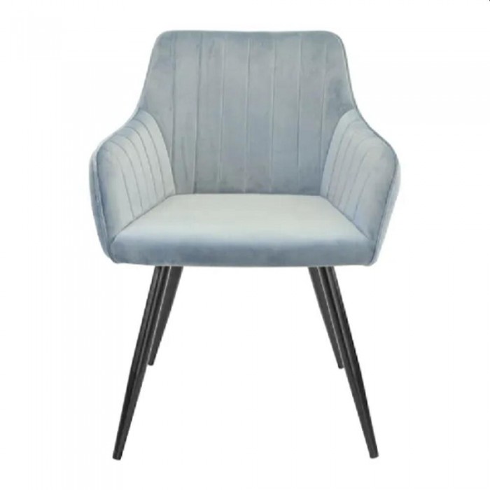 Scaun decorativ DC-1936 Iris albastru deschis – Scaune