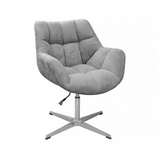 Стул среднего серого цвета Deco Vensan Plus Cross Soro 93