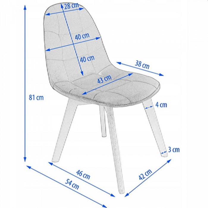 Scaun Jumi Colin SD-322516, roz – Scaune