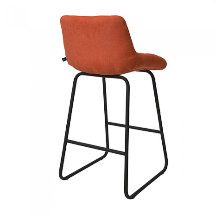 Стул барный Deco Nicole CFS Hoker LB Orange Soro-51+Black Legs – Барные стулья