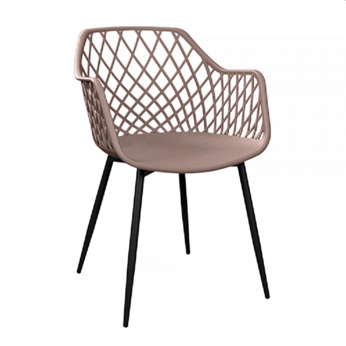 Садовый стул Deco SL-7019 Camel+черные ножки – Стулья садовые