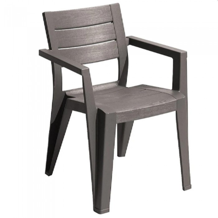 Стул садовый Keter Julie Dining Chair Cappuccino (247106) – Стулья садовые