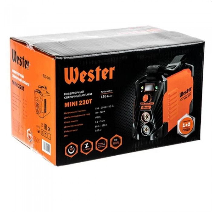 Аппарат сварочный инверторный Wester MINI 220Т – Сварочные аппараты