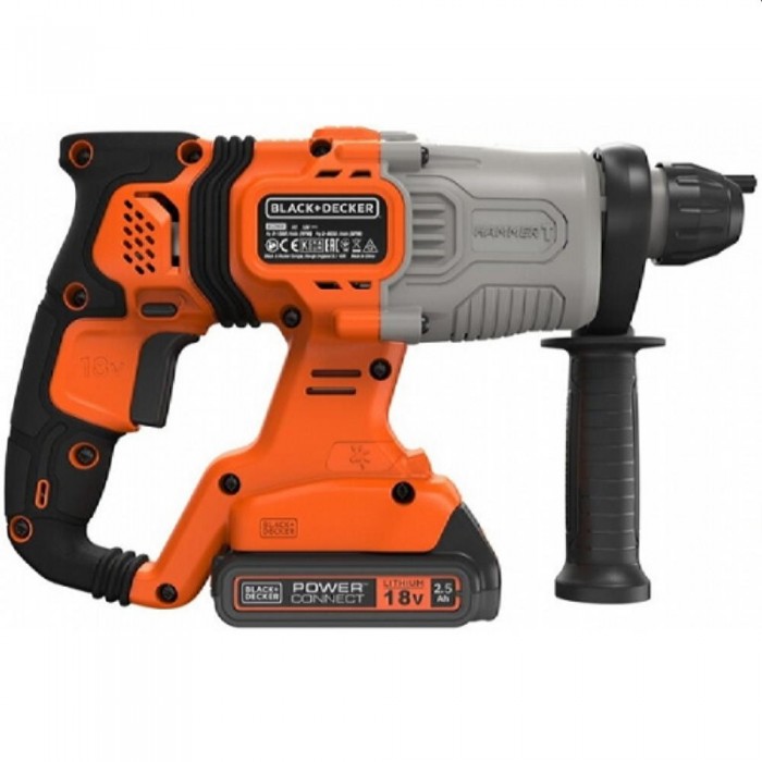 Аккумуляторный перфоратор Black+Decker BCD900E2K – Перфораторы