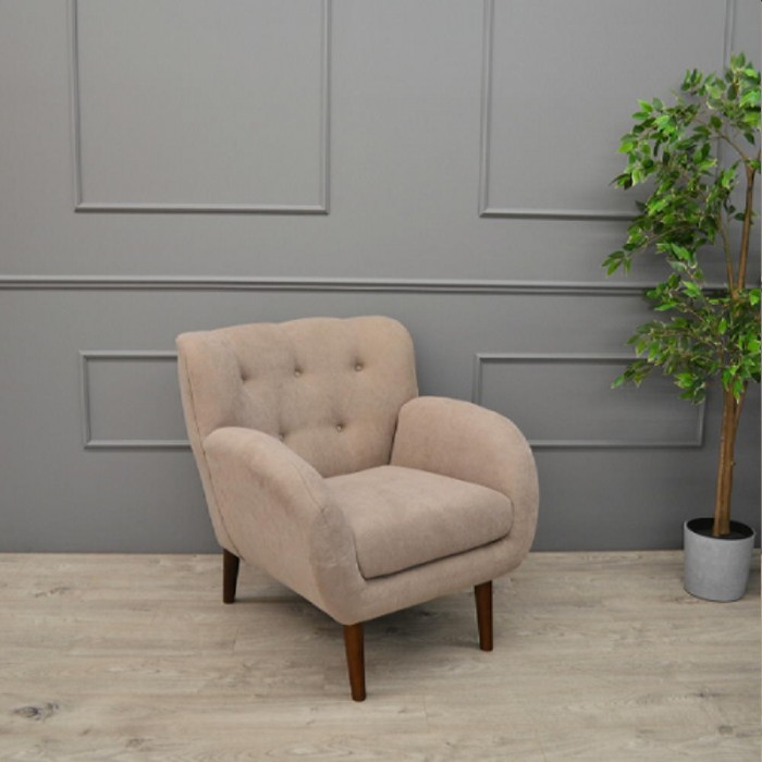 Кресло Deco Glory светло-коричневое – Креслы