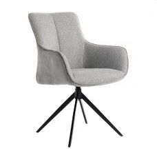 Кресло Deco Queen C2532 V серое