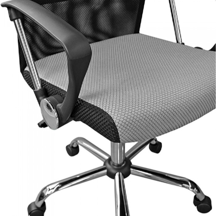 Офисный стул Deco 6020-12 серый – Кресла офисные