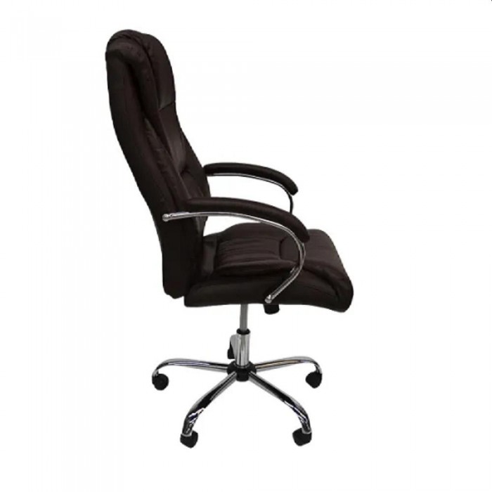 Офисное кресло Deco BX-3807 коричневое – Кресла офисные