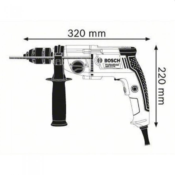 Mașină de găurit cu impact Bosch GBM 13-2 RE – Mașini de găurit