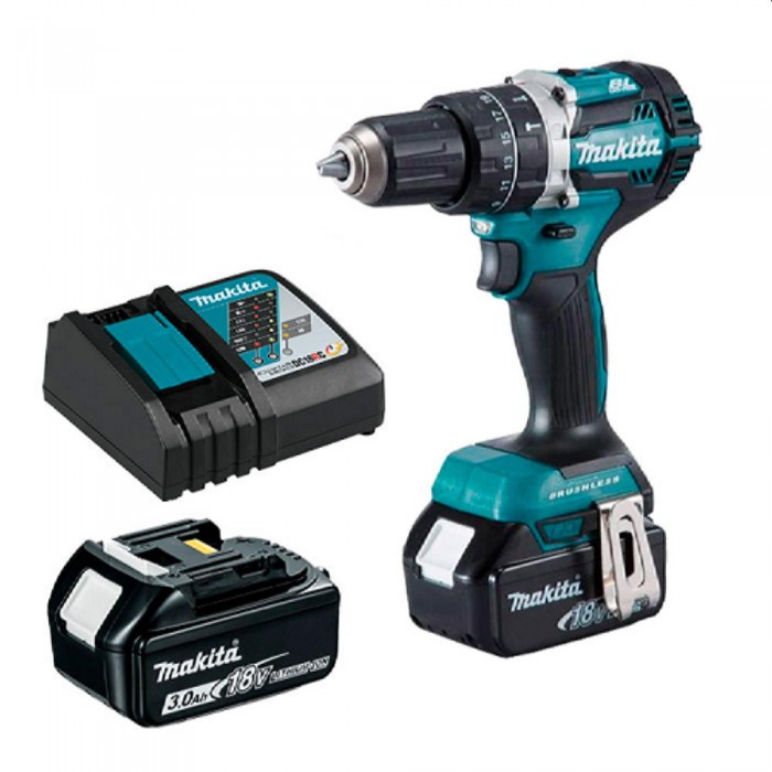 Makita DHP485RFE Mașină de găurit cu impact cu acumulator – Șurubelnițe