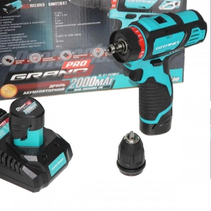 Șurubelniță fără fir Grand DA-12 DFR-PRO – Șurubelnițe