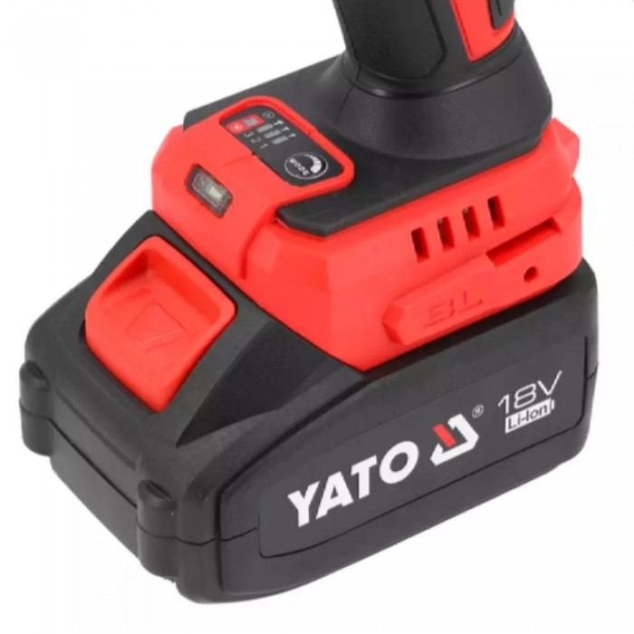 Шуруповерт аккумуляторный ударный Yato YT-828071 – Шуруповерты