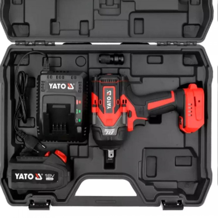 Шуруповерт аккумуляторный ударный Yato YT-828071 – Шуруповерты