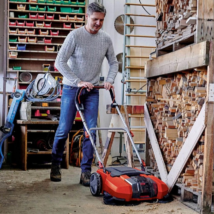 Машина подметальная Einhell TE-SW 18-610 PXC SOLO – Пылесосы и системы пылеудаления