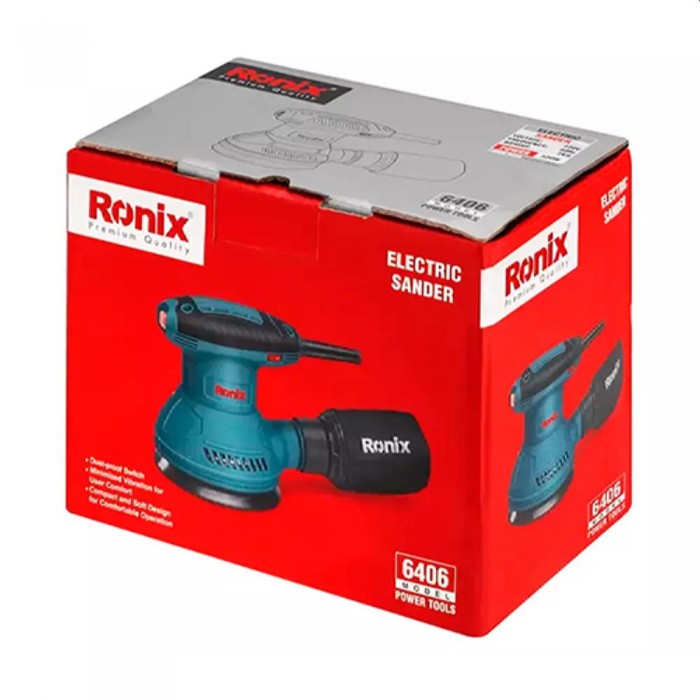 Машина шлифовальная эксцентриковая Ronix 6406 – Шлифмашины и рубанки