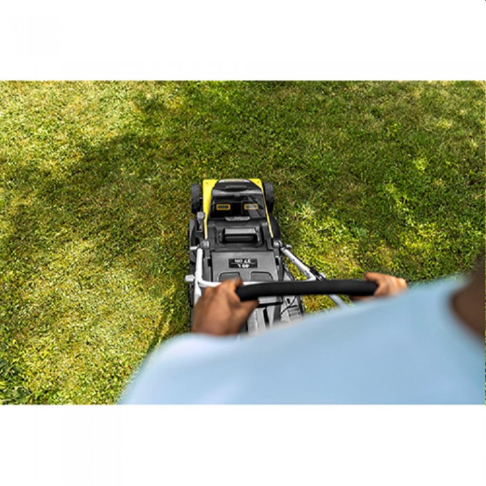 Газонокосилка на аккумуляторе Karcher LMO4-18 Dual Battery Set (1.445-421.0) – Триммеры и газонокосилки