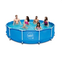 Piscină cu cadru metalic tip leagăn, 305 x 76 cm