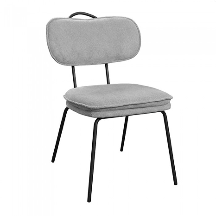 Scaun decorativ Solomon JD8405-2-Y1 gri – Scaune
