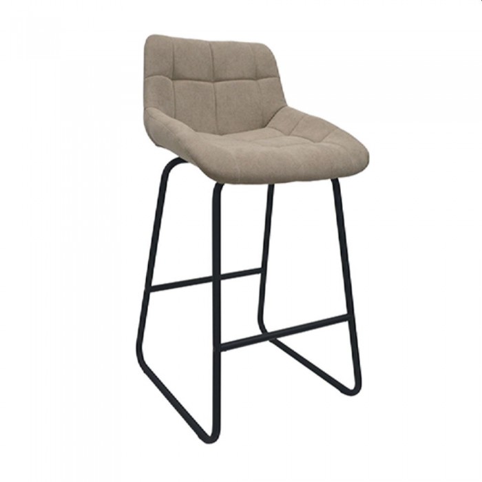 Стул барный Deco Nicole CFS Hoker LB Beige Soro-23+Black Legs – Барные стулья