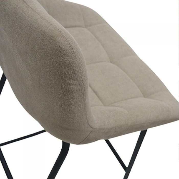 Стул барный Deco Nicole CFS Hoker LB Beige Soro-23+Black Legs – Барные стулья
