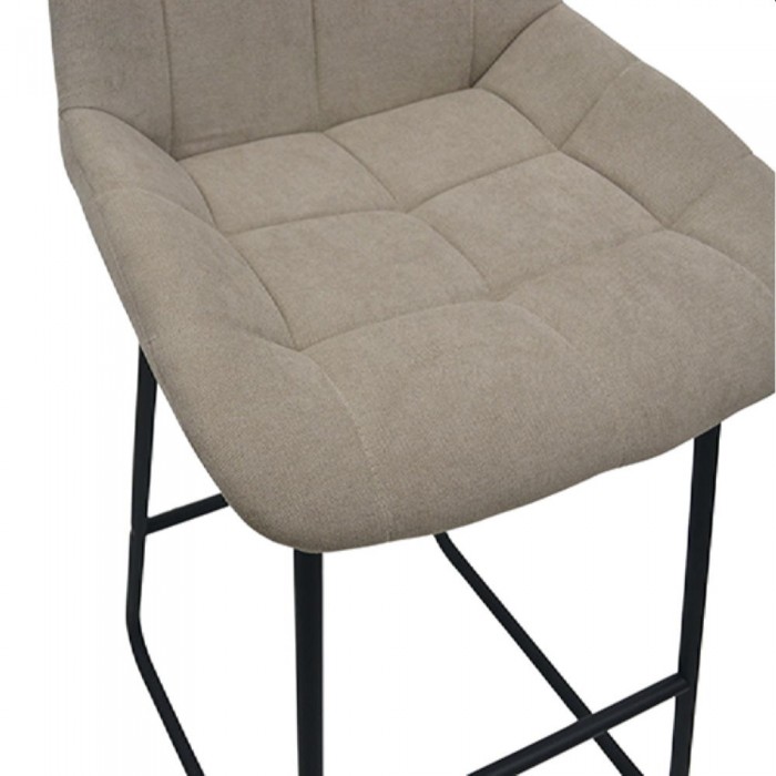 Стул барный Deco Nicole CFS Hoker LB Beige Soro-23+Black Legs – Барные стулья
