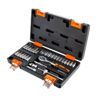 Set chei tubulare cu clichet Vihri 73671