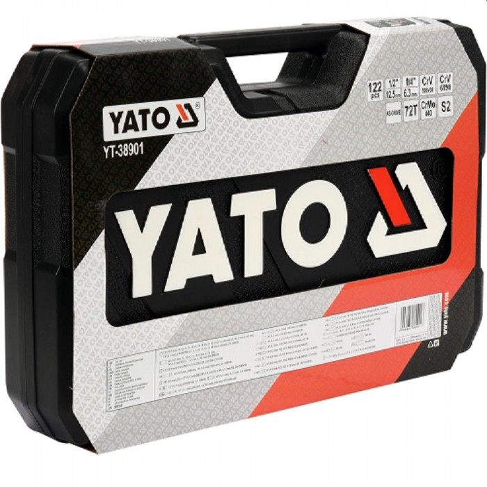 Набор инструментов и аксессуаров Yato YT38901 – Наборы инструментов- ключи и акскссуары