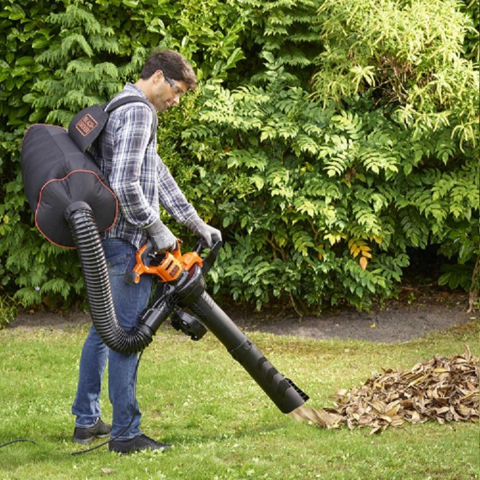 Воздуходувка-пылесос листьев Black+Decker BEBLV300 – Пылесосы и воздуходувки для листьев
