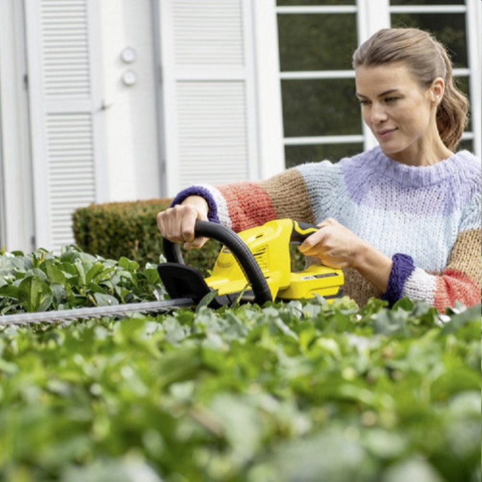 Set de mașini de tuns gard viu Karcher HGE 18-45 cu baterie – Trimere și mașini de tuns iarba
