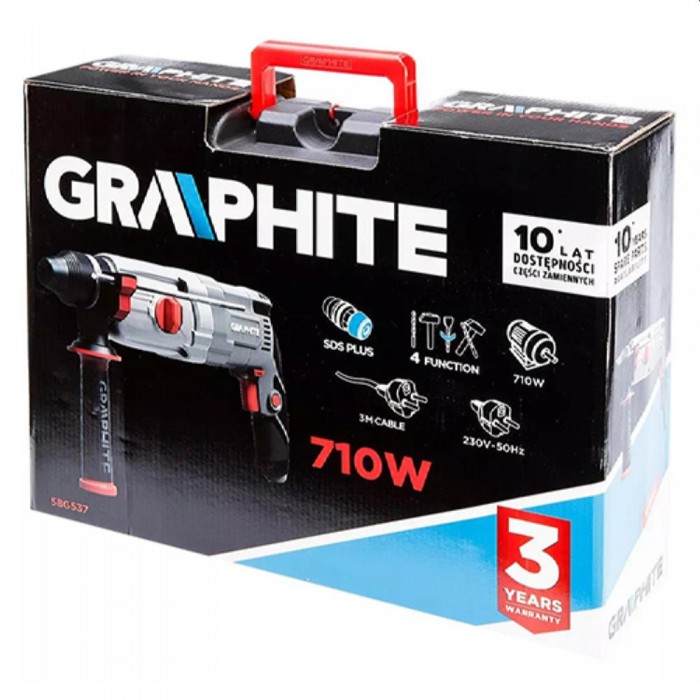 Ciocan rotativ Grafit 58G537 – Ciocane rotopercutoare