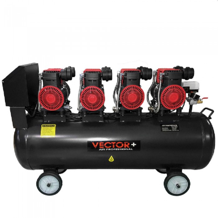 Компрессор Vector+ (1520Wx4) 120L – Компрессоры