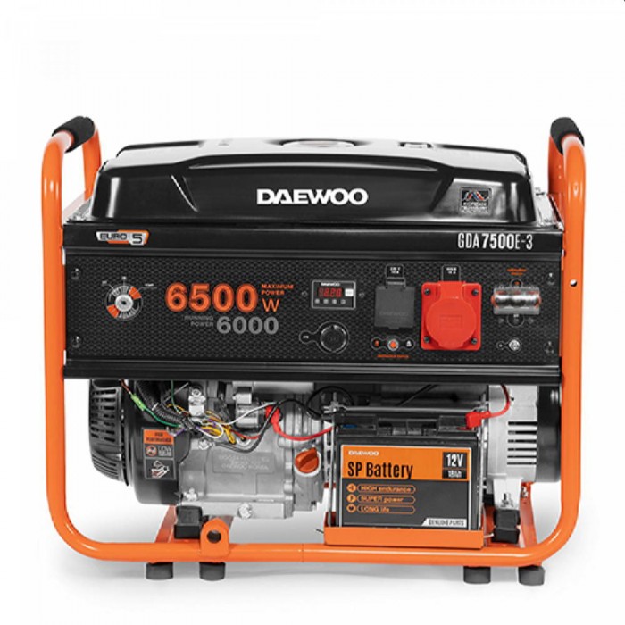 Генератор бензиновый Daewoo GDA 7500E-3 – Генераторы