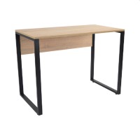 Birou Deco B-100 Sonoma cu cadru negru