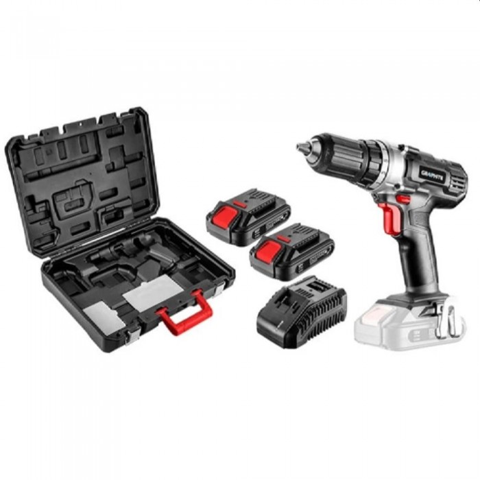 Șurubelniță fără fir Grafit 58G006-SET2 – Șurubelnițe