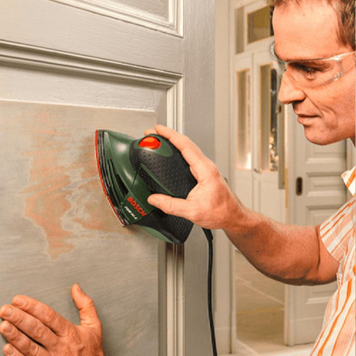Машина шлифовальная вибрационная Bosch PSM 80 A – Шлифмашины и рубанки