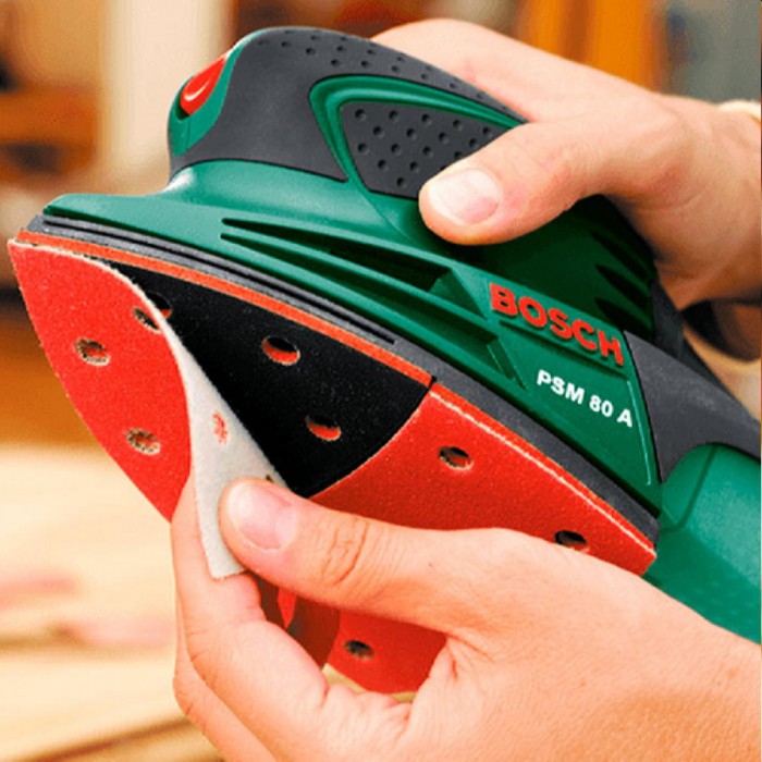 Машина шлифовальная вибрационная Bosch PSM 80 A – Шлифмашины и рубанки