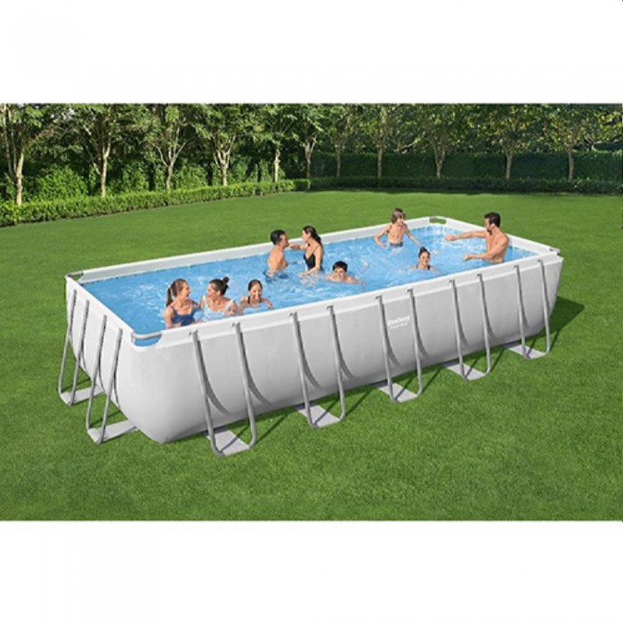 Piscină Bestway Power Steel 5612BBW cu cadru – Piscine