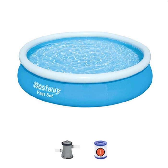 Надувной бассейн с насосом для фильтрации Bestway Fast Set 57274BW – Бассейны
