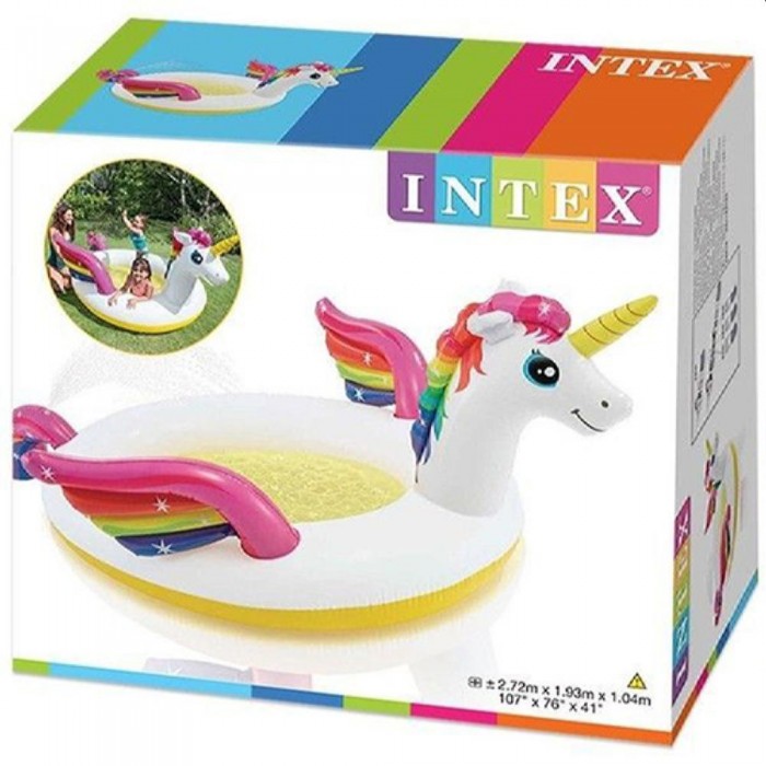 Надувной детский бассейн Intex Unicorn Charmed 57441 – Бассейны