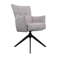 Scaun decorativ Blanc Plus Arm Brego-007 bej deschis