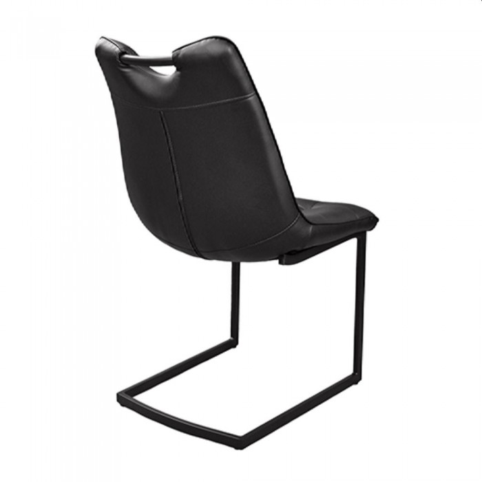 Стул Deco Comfort CF, черный полиуретан+черные ножки – Стулья