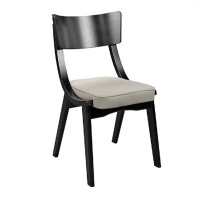 Scaun decorativ Diran Stofa Ambrella 09 cu cadru negru